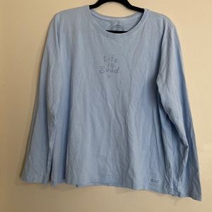 Woman’s life is good long sleeve shirt